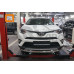 Защита переднего бампера Toyota RAV 4 (2016-) (одинарная) d60 на Toyota Rav4 (2015-) 