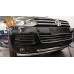 Защита переднего бампера Volkswagen Touareg (2010-) (двойная) d60/60* на Volkswagen Touareg (2010-2014) 