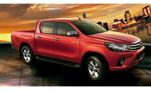 Боковые пороги OE-Style, TOYOTA HILUX Revo, 2015- на Toyota Hilux Revo (2015-) 