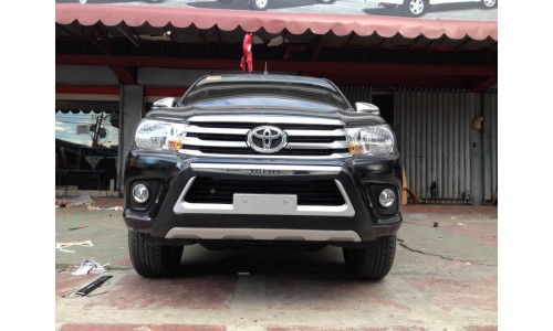 Защита переднего бампера OE-Style, TOYOTA HILUX Revo, 2015- на Toyota Hilux Revo (2015-) 