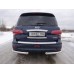 Защита задняя (уголки) 76,1 мм код INFQX8014-10  на Infiniti QX80 (2014-2015) 