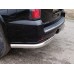 Защита задняя (уголки овальные) 75х42 мм код CHEVTAH16-15 на Chevrolet Tahoe (2016-) 