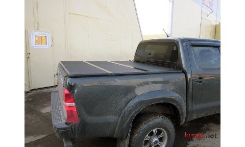 Жесткая трехсекционная крышка Dodge RAM 1500 на DODGE RAM 150025003500  CREW CAB , QUAD CAB (2009-2016) 