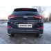 Защита задняя (уголки) 42,4 мм код HYUNTUC15-30  на Hyundai Tucson (2015-2018) 