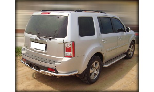 Пороги с листом d-53 (HPIL_2) на Honda Pilot (2008-2011) 