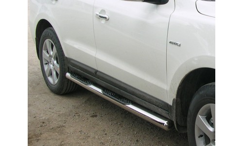 Пороги d-76 степ (KST_2) на Kia Sorento (2002-2009) 