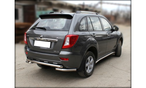 Обводы порогов d-53 (LIFX60_2.1) на Lifan X60 (2011-2016) 