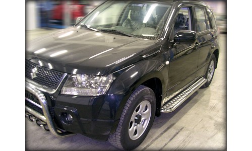 Пороги c листом d-43 (5 дв.) (GVN_1) на Suzuki Grand Vitara (5 дв.) (2005-2008) 