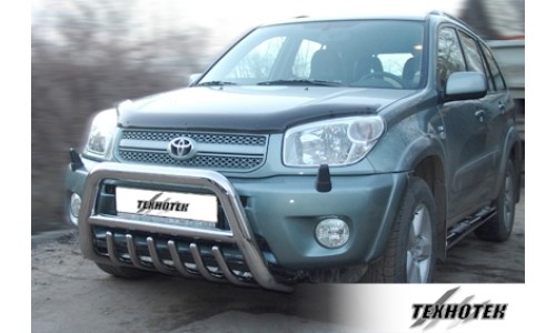 Дуга передняя низкая d-76 с защитой картера d-43 (TR_1) на Toyota Rav-4 (2000-2005) 