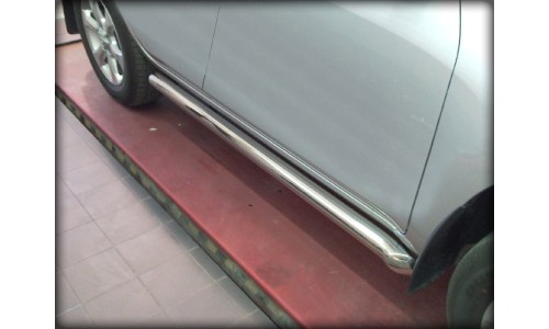 Пороги d-76 с загибом (TRN_4) на Toyota Rav4 (2006-2010) 