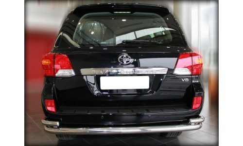  Защита заднего бампера  волна  d-76+53 (LCN_10)  на Toyota Land Cruiser 200 (2007-2011) 