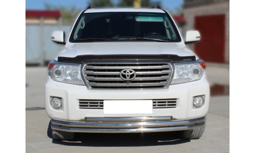 Дуга передняя по низу бампера тройная d-60+60+43 (LCN2012_4.4.jpg) на Toyota Land Cruiser 200 (2012-2015) 