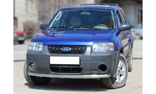 Дуга передняя по низу бампера радиусная d-60 (FMV_1.1) на Ford Maveric 