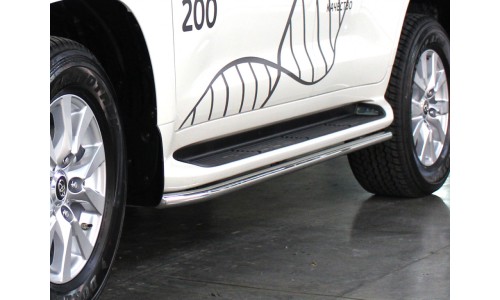 Пороги (обвод штатного порога) d-43 (LCN2016_7.1EX) на Toyota Land Cruiser 200 (Executive,Excalibur) (2016-) 