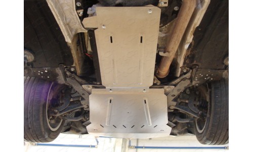 Защита КПП (алюминий) 4мм на BMW X5 F15 (2014-) 