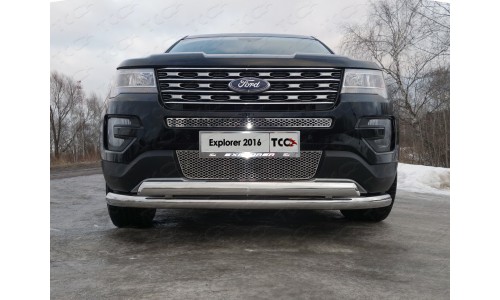 Решетка радиатора нижняя (лист) код FOREXPL16-02 на Ford Explorer (2016-) 