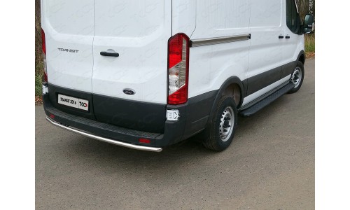 Защита задняя 42,4 мм код FORTRAN16-06 на Ford Transit (2016-) 