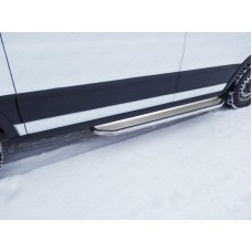 Порог с площадкой (нерж .лист укороченный) 42,4 мм (левый) код FORTRAN16-21