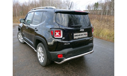 Защита задняя 60,3 мм код JEEPREN4WD15-17 на Jeep Renegade (2015-) 