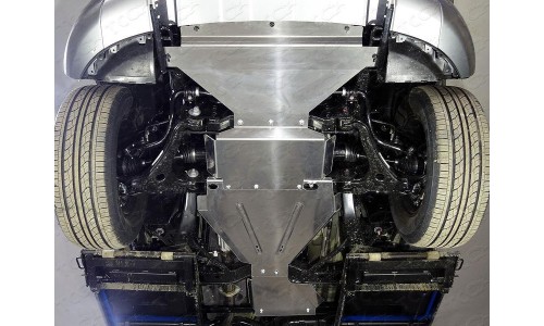 Защита раздаточной коробки (алюминий) 4 мм код ZKTCC00303 на Kia Mohave (2017-) 