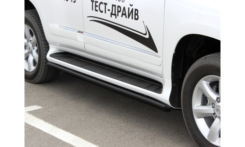 Пороги (обвод штатного порога) d-43 на Lexus GX460 (2014-) 