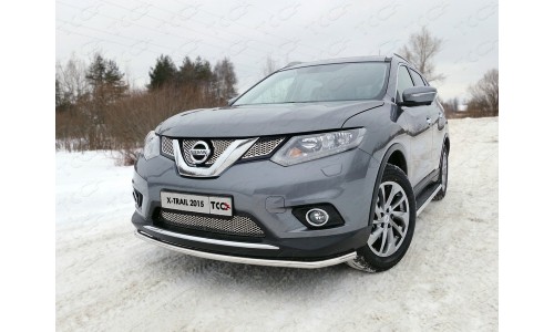 Защита передняя нижняя 42,4 мм код NISXTR15-02 на Nissan X-Trail T32 (2015-) 