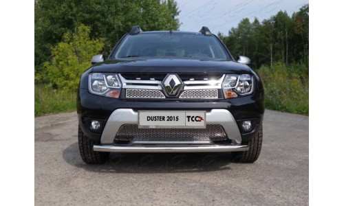 Защита передняя нижняя 60,3 мм код RENDUST15-04 на Renault Duster (2015-) 