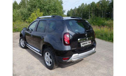 Защита задняя 60,3 мм код RENDUST15-17 на Renault Duster (2015-) 