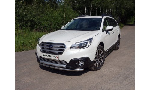 Защита передняя нижняя 50,8 мм код SUBOUT15-01 на Subaru Outback (2015-) 