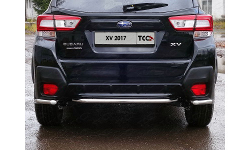 Защита задняя 42,4 мм код SUBXV17-24 на Subaru XV (2017-) 