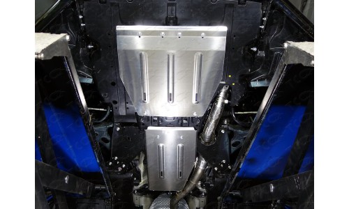 Защита картера (алюминий) 4 мм код ZKTCC00320 на Subaru XV (2017-) 
