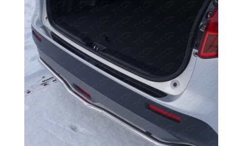 Накладка на задний бампер (лист зеркальный) код SUZVIT15-18 на Suzuki Vitara (5 дв.) (2015-) 