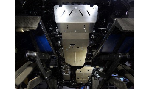 Защита КПП (алюминий) 4 мм (не устанавливается без ZKTCC00101) код ZKTCC00102 на Toyota Land Cruiser Prado 150 (2017-) 