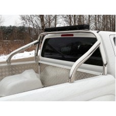 Защита кузова со светодиодной фарой 75х42 мм (на кузов) код VWAMAR17-23