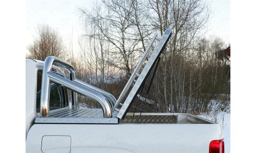 Защита кузова 76,1 мм (на крышку) код VWAMAR17-09 на Volkswagen Amarok (2016-) 