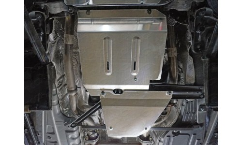 Защита раздаточной коробки (алюминий) 4 мм код ZKTCC00354 на Jeep Grand Cherokee (2017-) 