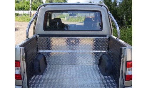 Защита кузова 75х42 мм код UAZPIC2016-26 на UAZ PATRIOT PICKUP (2015-) 