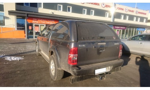 КУНГ RT-4 (КОММЕРЧЕСКИЙ-ЭКОНОМ) TOYOTA HILUX NEW 2015+ В ЦВЕТЕ на Toyota Hilux Vigo (2006-2015) 
